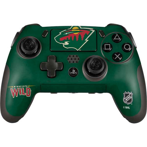 NHL Minnesota Wild Distressed PlayStation Scuf Vantage 2 Controller Skin